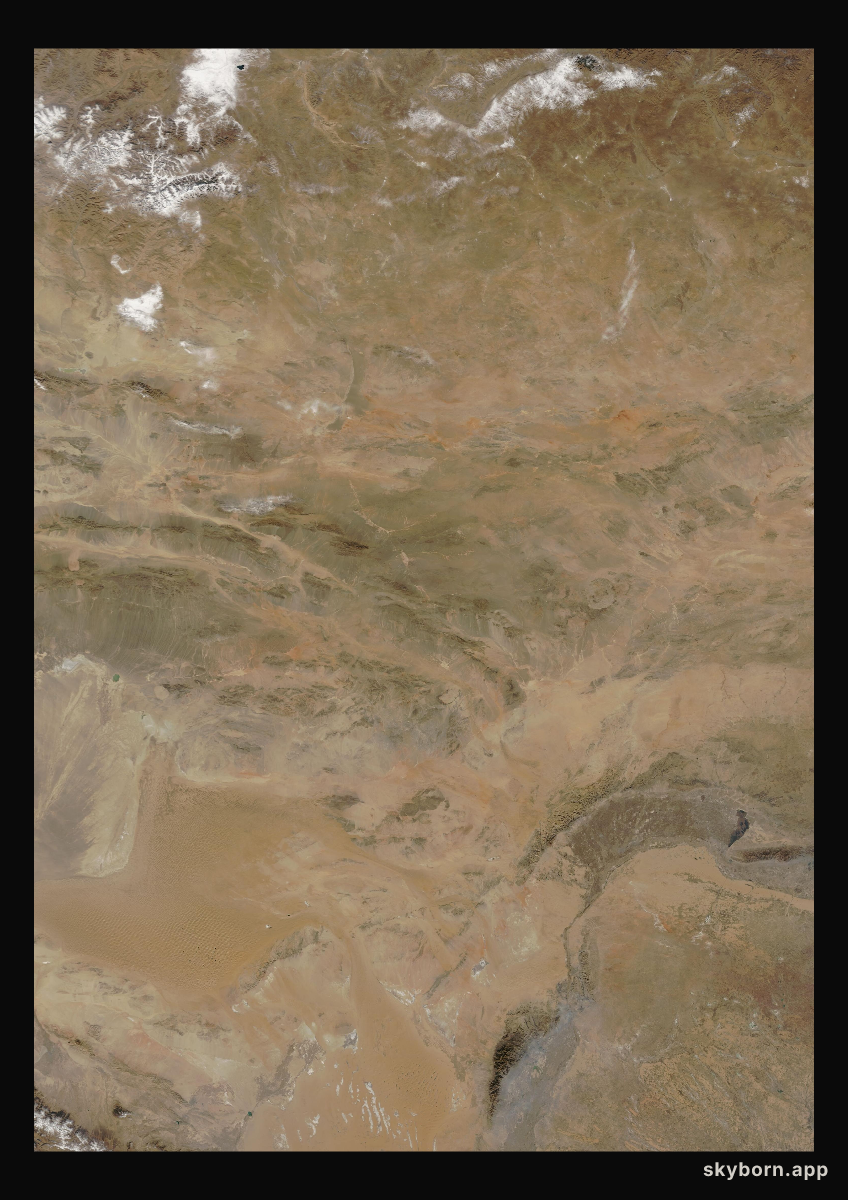 The Earth on 28 October 2004 · Gobi Desert