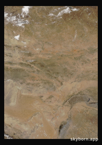 The Earth on 28 October 2004 · Gobi Desert