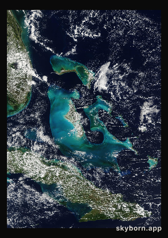 The Earth on 2 November 2004 · Bahamas