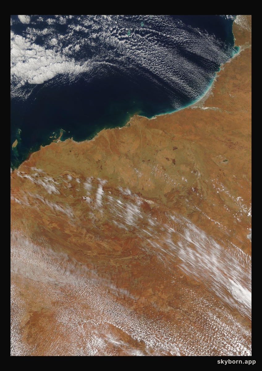 The Earth on 10 November 2004 · Pilbara, Western Australia