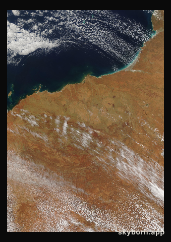 The Earth on 10 November 2004 · Pilbara, Western Australia