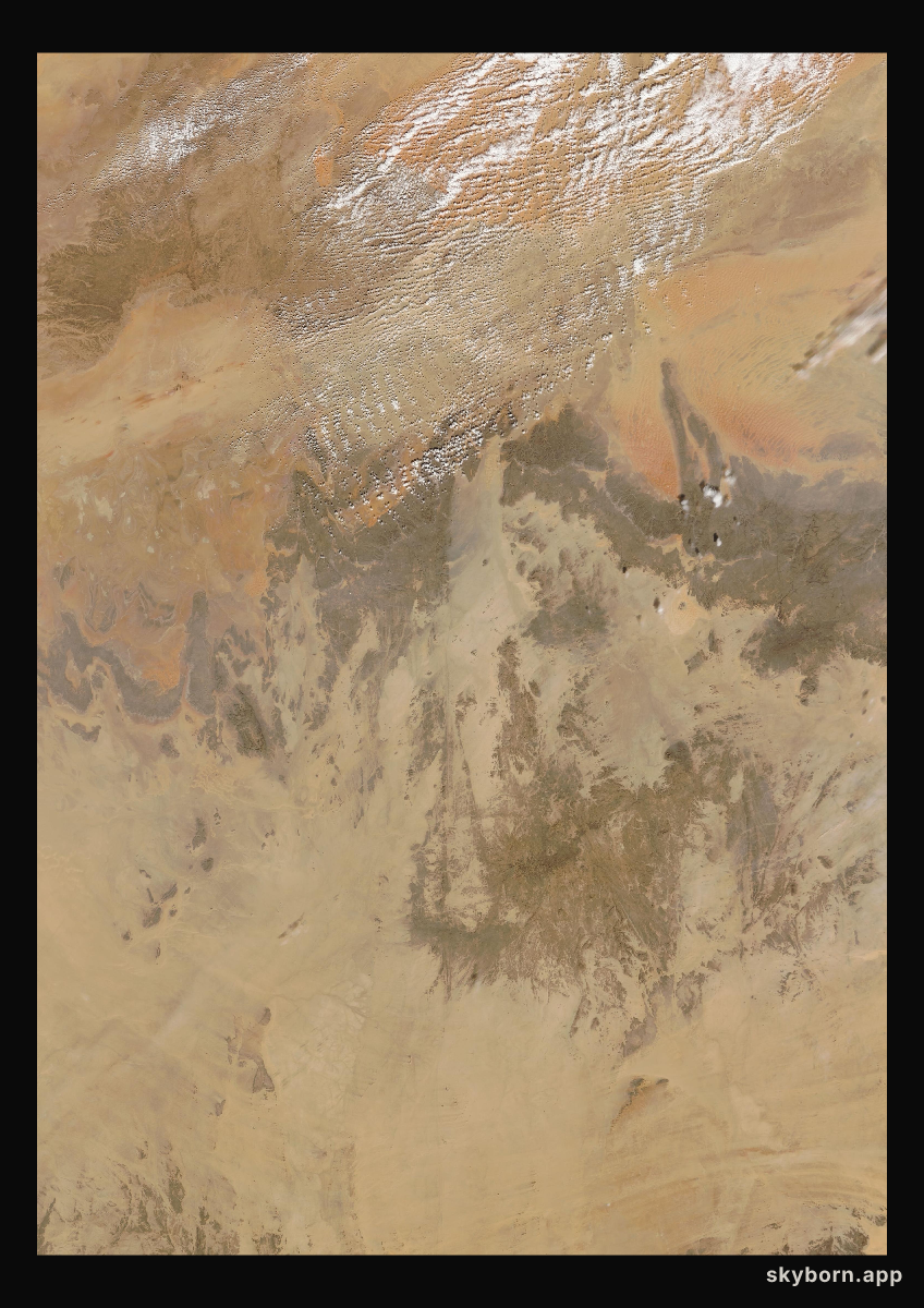 The Earth on 13 November 2004 · Sahara, Algeria