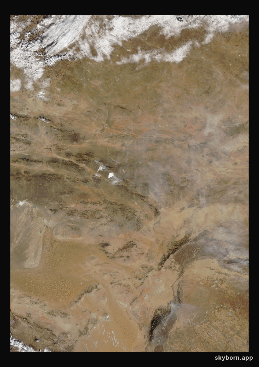 The Earth on 16 November 2004 · Gobi Desert