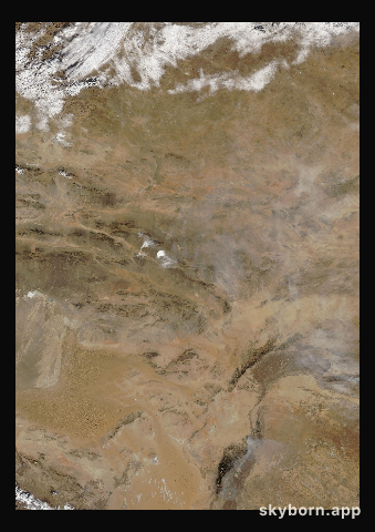 The Earth on 16 November 2004 · Gobi Desert