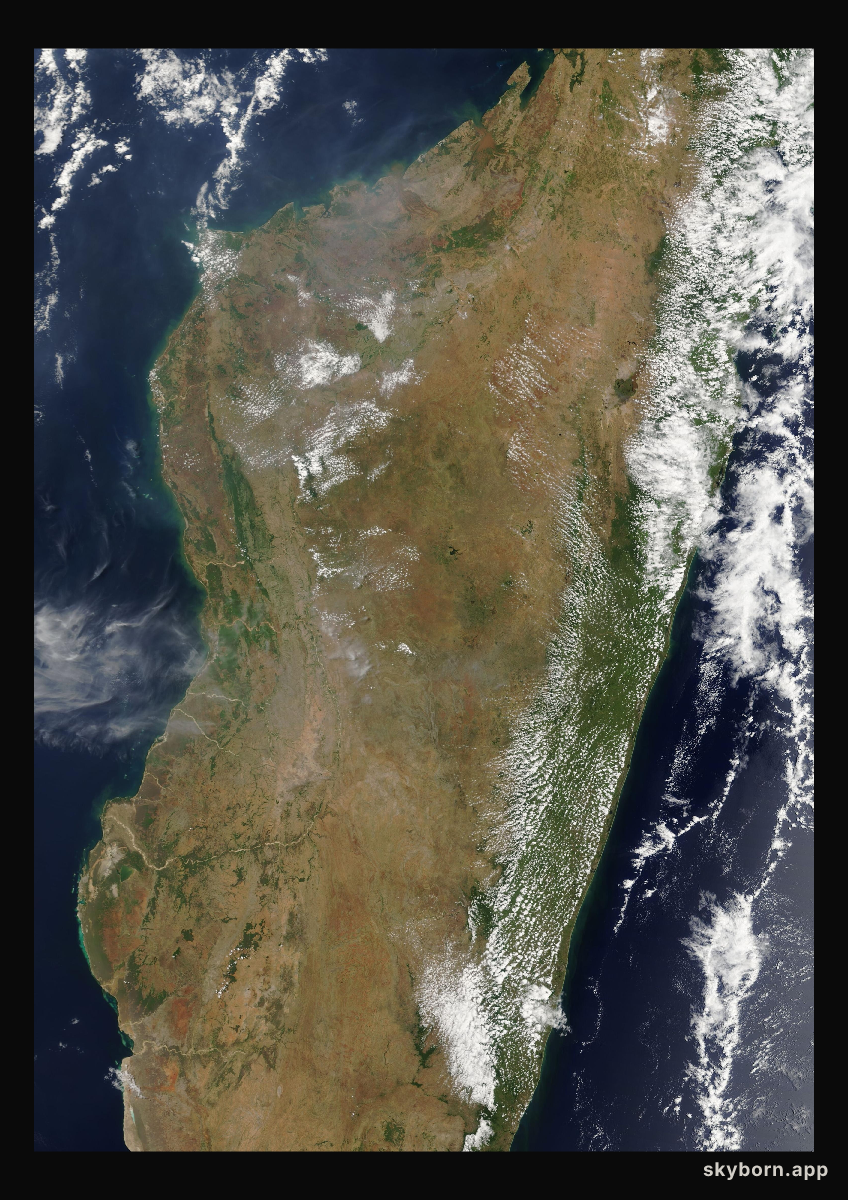 The Earth on 17 November 2004 · Madagascar