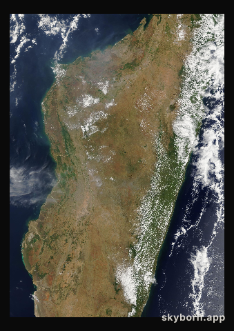 The Earth on 17 November 2004 · Madagascar