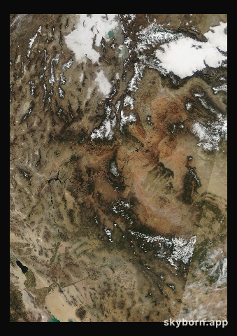 The Earth on 18 November 2004 · Colorado Plateau