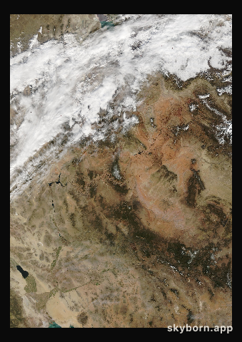The Earth on 19 November 2004 · Colorado Plateau