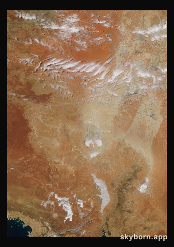 The Earth on 22 November 2004 · Lake Eyre, Australia