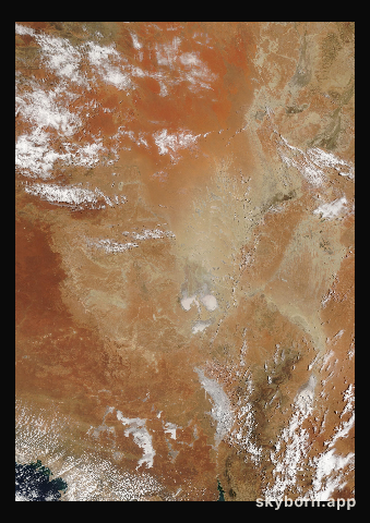 The Earth on 6 December 2004 · Lake Eyre, Australia