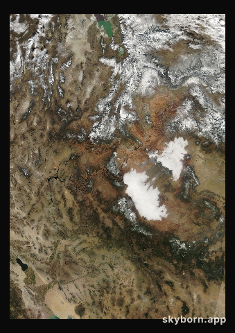 The Earth on 13 December 2004 · Colorado Plateau
