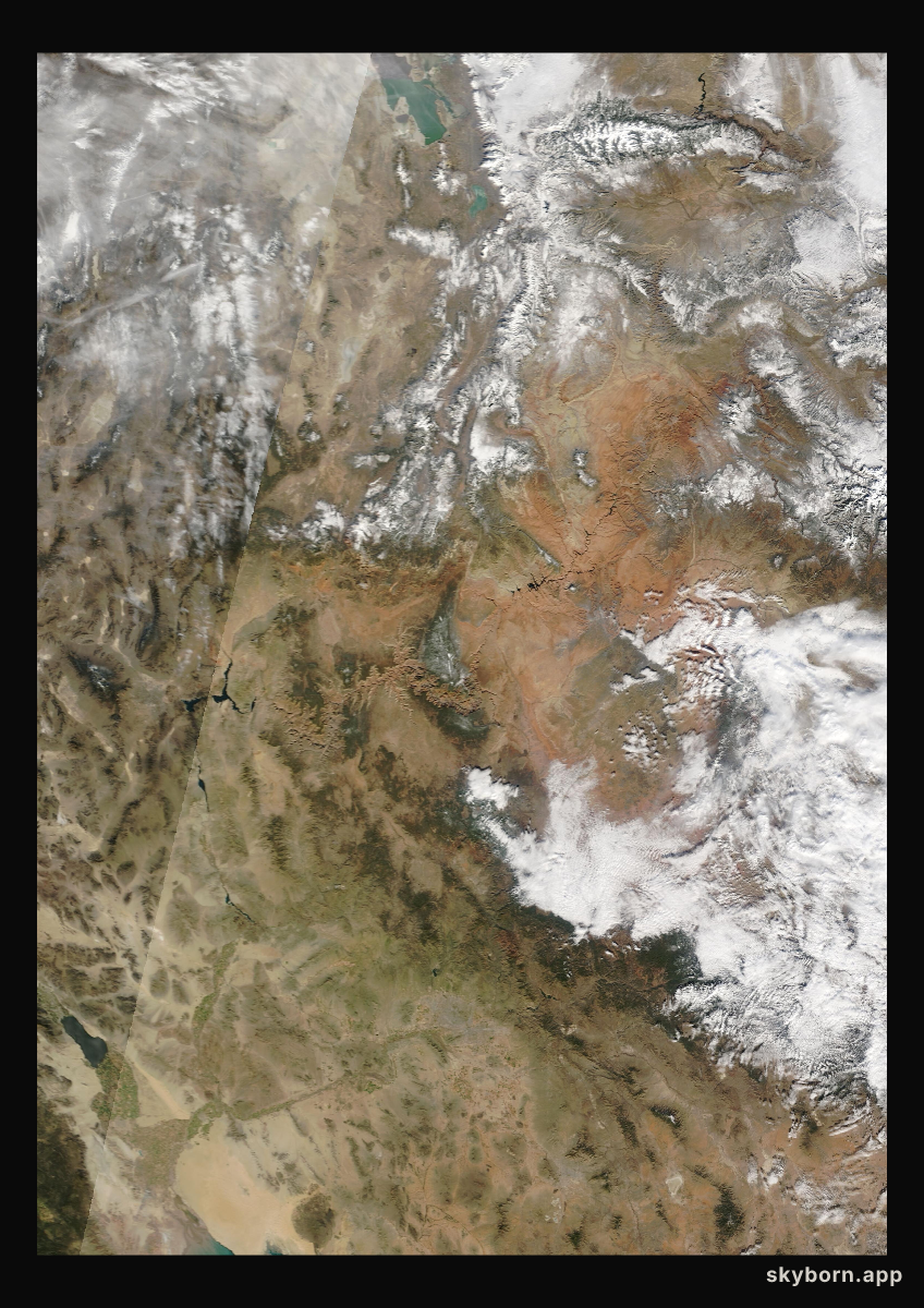 The Earth on 16 December 2004 · Colorado Plateau