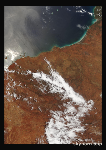 The Earth on 20 December 2004 · Pilbara, Western Australia