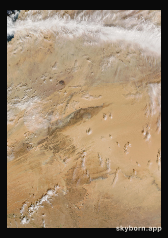 The Earth on 21 December 2004 · Eye of the Sahara, Mauritania