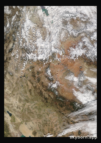 The Earth on 23 December 2004 · Colorado Plateau