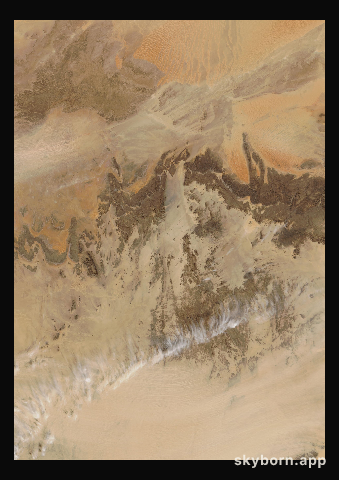 The Earth on 5 January 2005 · Sahara, Algeria