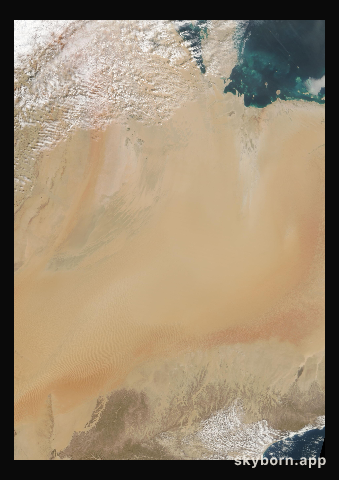 The Earth on 10 January 2005 · Empty Quarter, Arabia