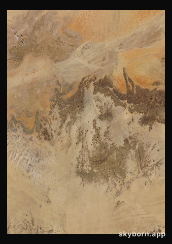 The Earth on 16 January 2005 · Sahara, Algeria