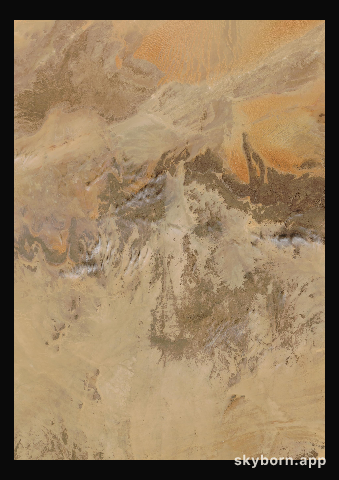 The Earth on 18 January 2005 · Sahara, Algeria