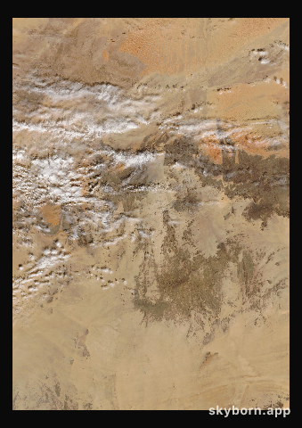 The Earth on 23 January 2005 · Sahara, Algeria