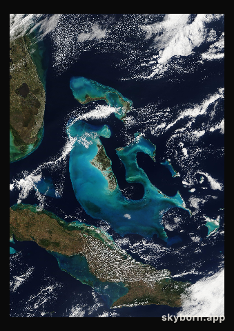 The Earth on 26 January 2005 · Bahamas