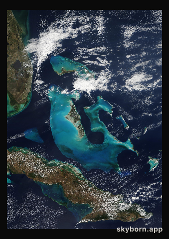 The Earth on 18 February 2005 · Bahamas