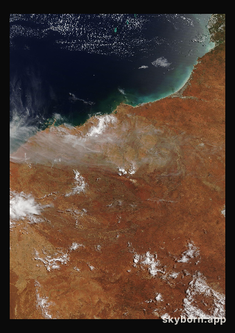 The Earth on 26 February 2005 · Pilbara, Western Australia