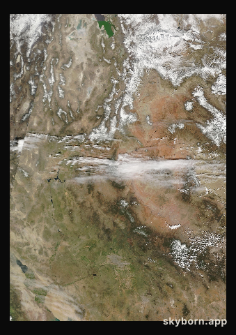 The Earth on 13 March 2005 · Colorado Plateau