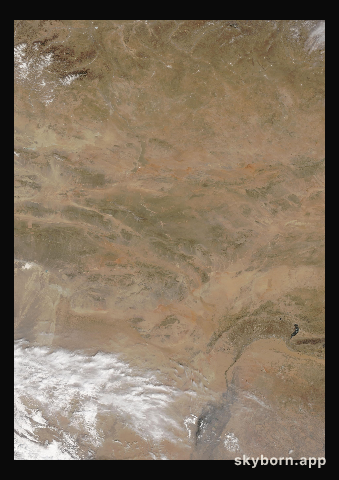 The Earth on 28 March 2005 · Gobi Desert