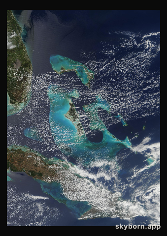 The Earth on 5 April 2005 · Bahamas