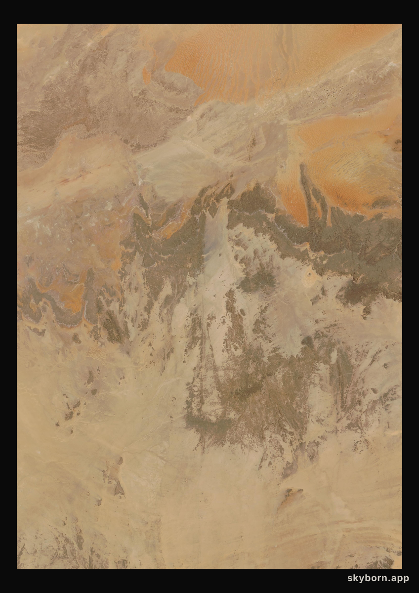 The Earth on 6 April 2005 · Sahara, Algeria