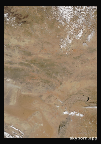 The Earth on 24 April 2005 · Gobi Desert