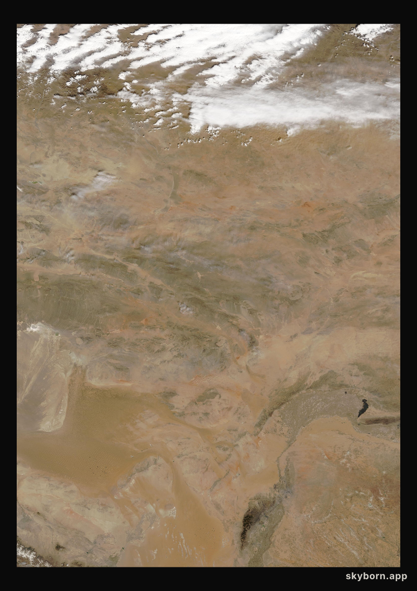 The Earth on 27 April 2005 · Gobi Desert