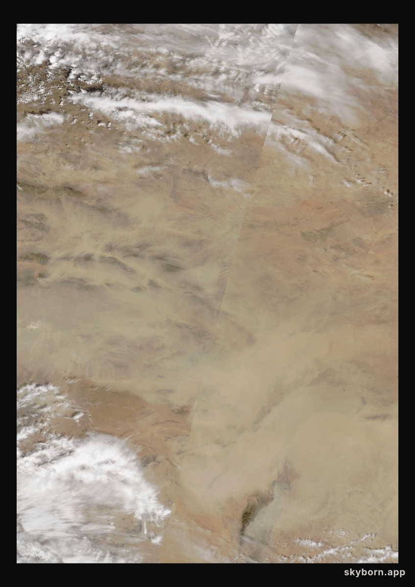 The Earth on 28 April 2005 · Gobi Desert