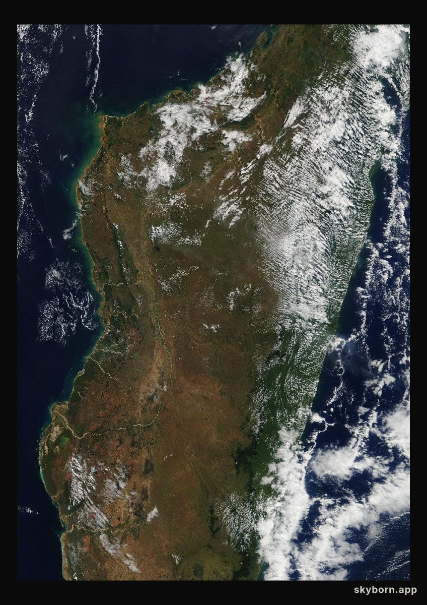 The Earth on 6 May 2005 · Madagascar