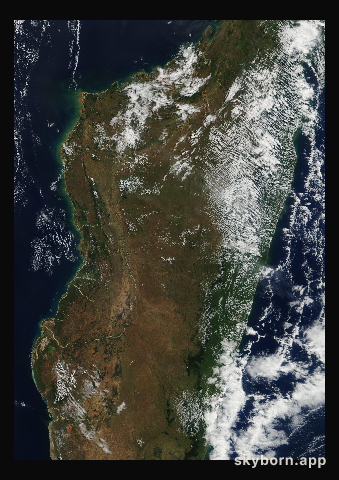 The Earth on 6 May 2005 · Madagascar