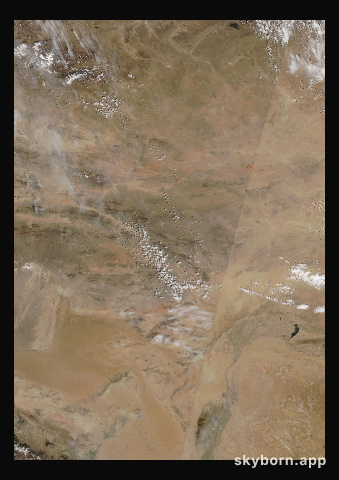 The Earth on 7 May 2005 · Gobi Desert