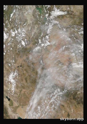 The Earth on 14 May 2005 · Colorado Plateau
