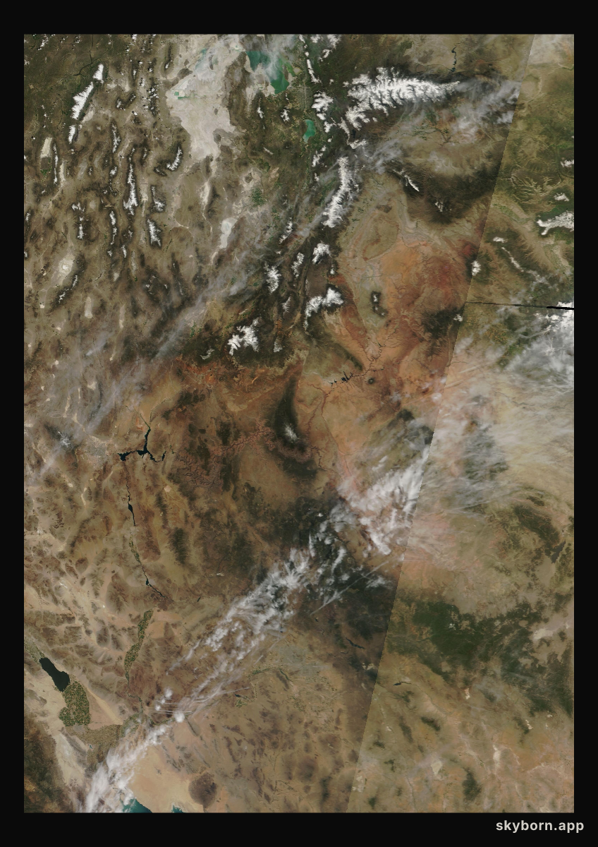 The Earth on 20 May 2005 · Colorado Plateau