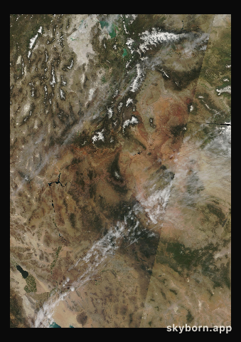The Earth on 20 May 2005 · Colorado Plateau