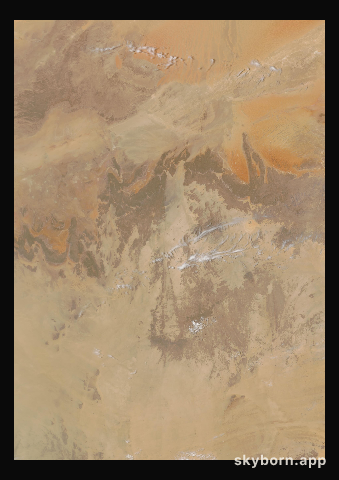 The Earth on 28 May 2005 · Sahara, Algeria