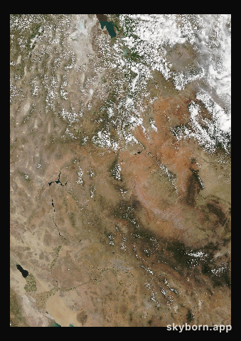The Earth on 4 June 2005 · Colorado Plateau