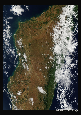 The Earth on 6 June 2005 · Madagascar