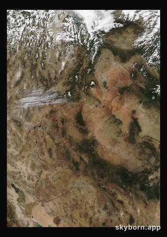 The Earth on 7 June 2005 · Colorado Plateau