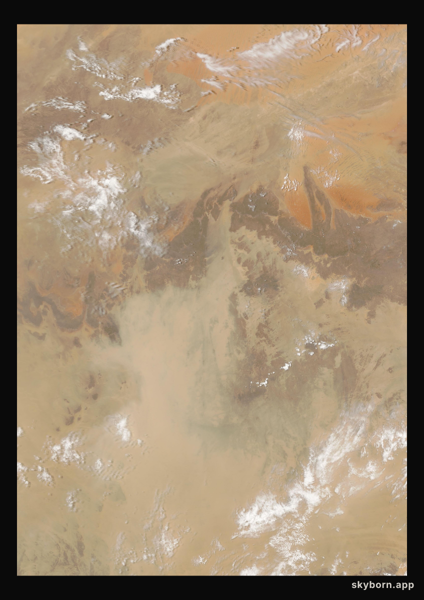 The Earth on 13 June 2005 · Sahara, Algeria