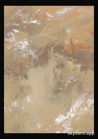 The Earth on 13 June 2005 · Sahara, Algeria