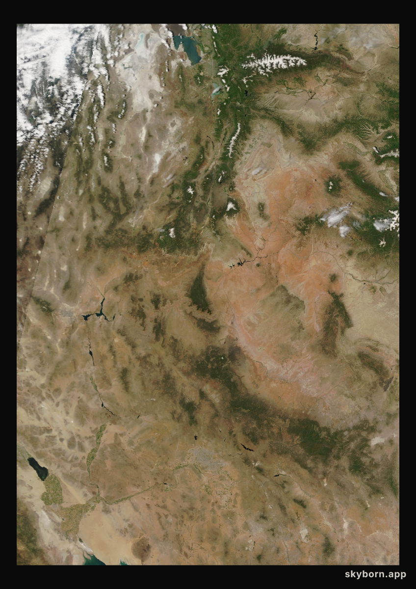 The Earth on 17 June 2005 · Colorado Plateau