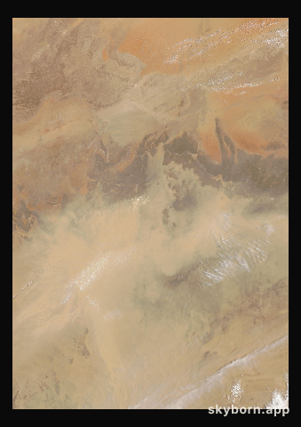 The Earth on 18 June 2005 · Sahara, Algeria