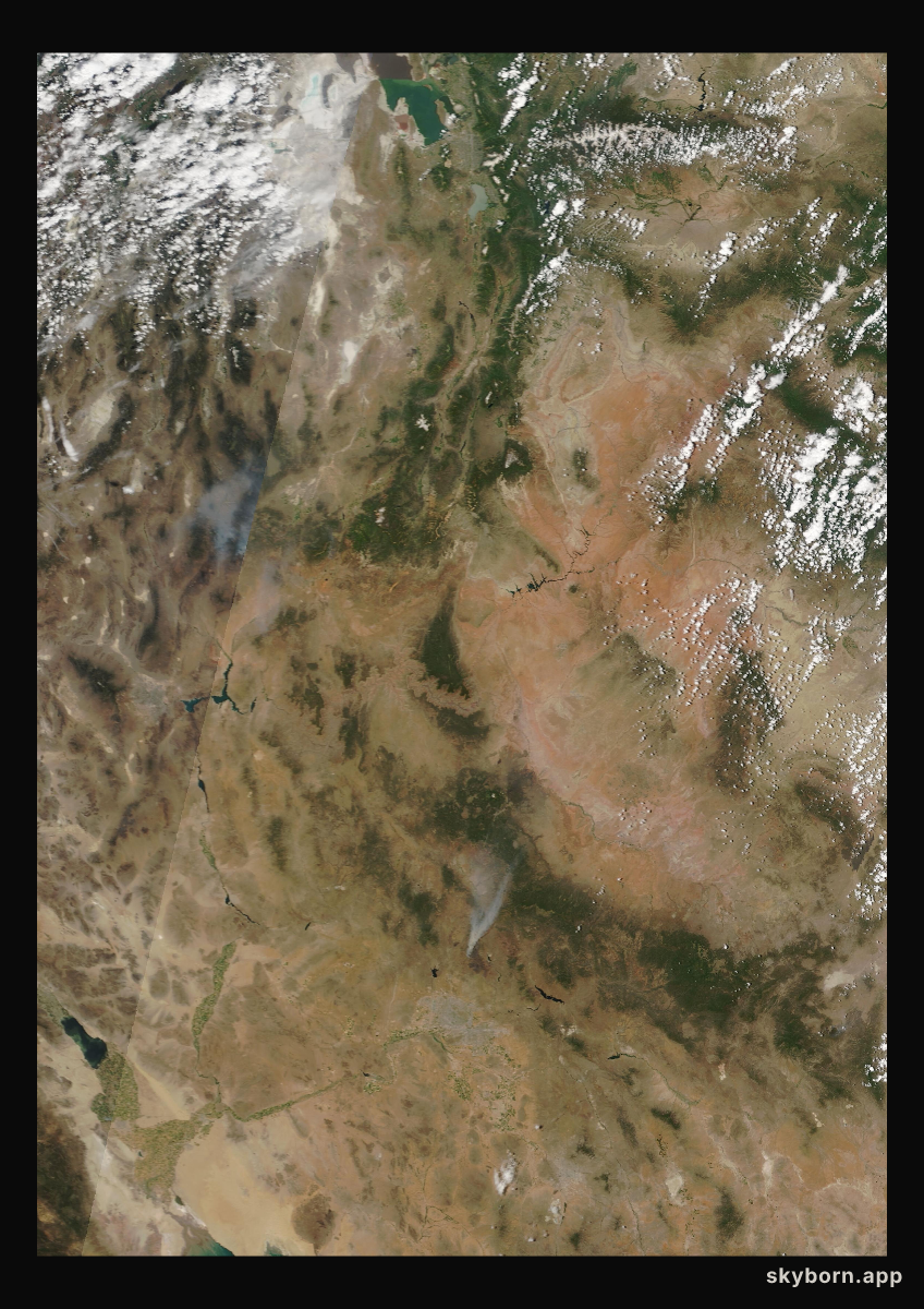 The Earth on 26 June 2005 · Colorado Plateau