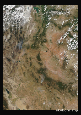 The Earth on 26 June 2005 · Colorado Plateau